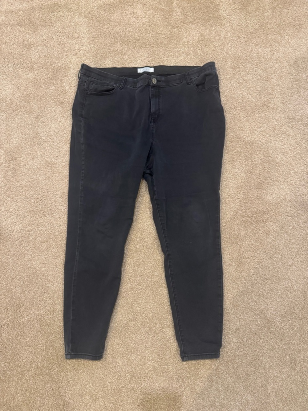 ELOQUII black Women’s Stretch Skinny Jeans